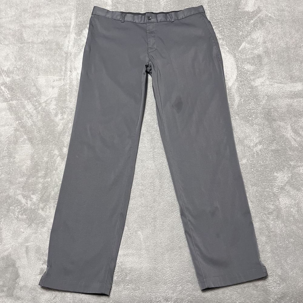 Nike Golf Pants Mens 36X32 Gray Straight Standard Fit Dri Fit Performance‎
